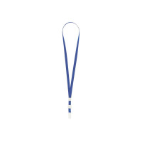 Шнур для бейджа з кліпом синій Buromax BM.5426-02