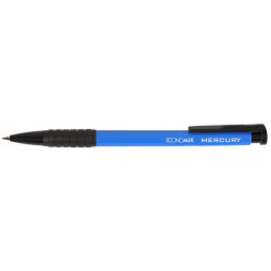Ручка шариковая Economix Mercury автоматическая корпус синий 0, 7 мм пишет синим Арт. Е10102