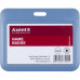 Бейдж-слайдер Axent горизонтальный ABS пластик 85х54 мм синий  (4500h-02-A)